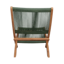 Rope opvouwbare loungestoel groen