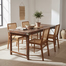 Eettafel bruin opklapbaar