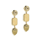Lady Kate Statement Earrings Aqua