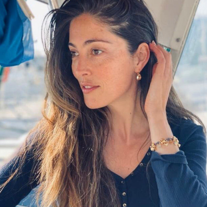 Lacrima Gold Earhangers