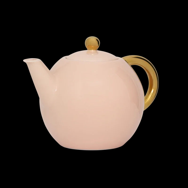 Good Morning tea pot Old Pink