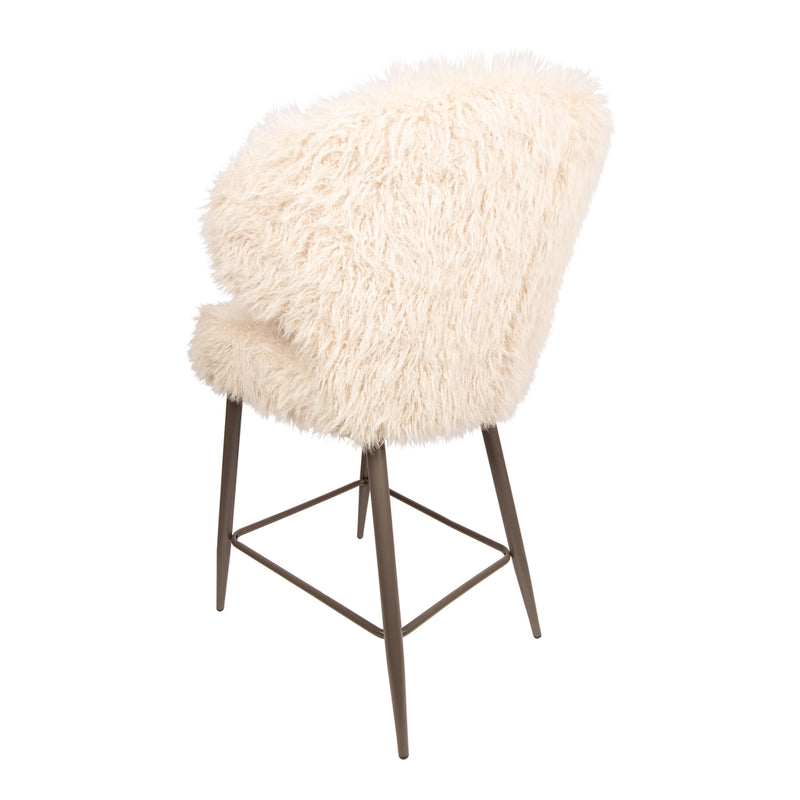 Ares Bar Chair Hair Beige
