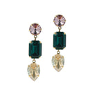 Lady Kate Statement Earrings Emerald