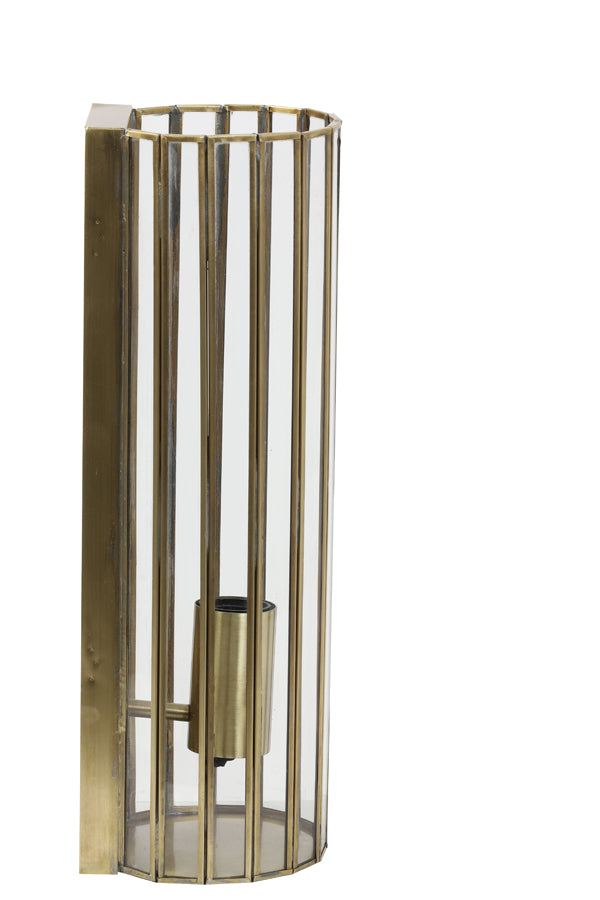 Wandlamp STRØBY- Antiek Brons - Ø13cm
