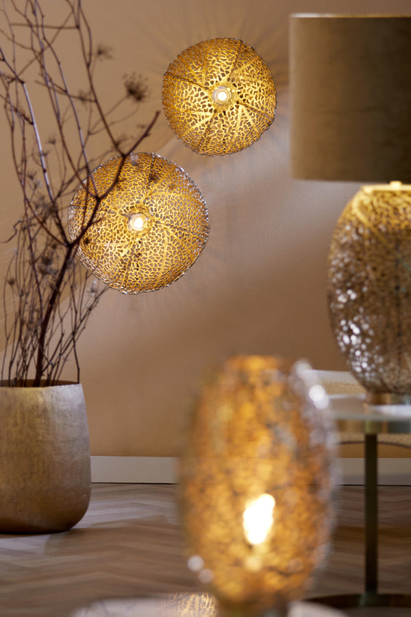 Wandlamp Sinula - Goud - Ø39cm