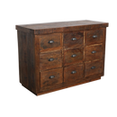 Factory 9-drawer sideboard