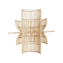 Saturn rotan wandlamp