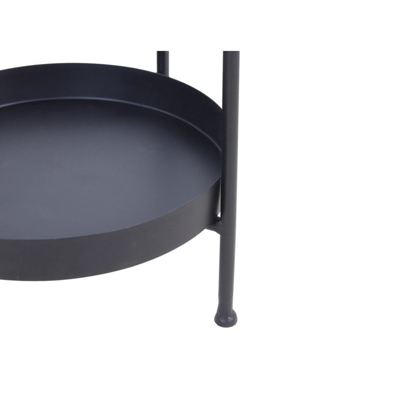 Bijzettafel Zwart metaal