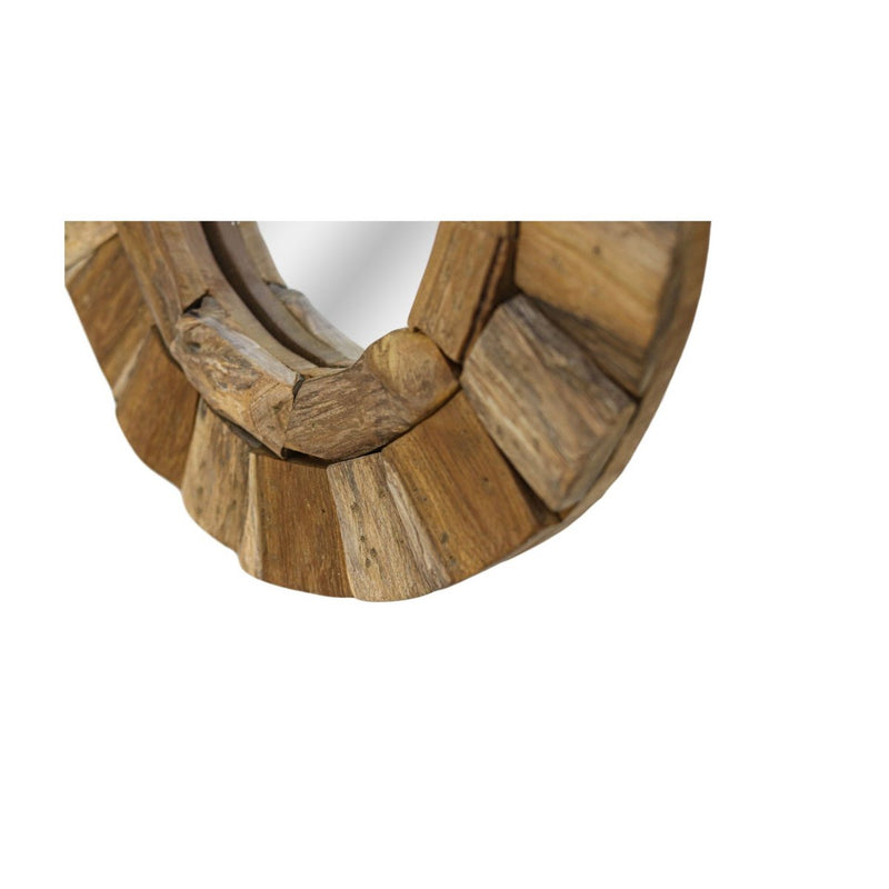 Spiegel YARI Naturel Teak