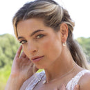 Classic Disc Earhangers - Rhodium