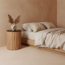 Langkawi bijzettafel marmer zwart