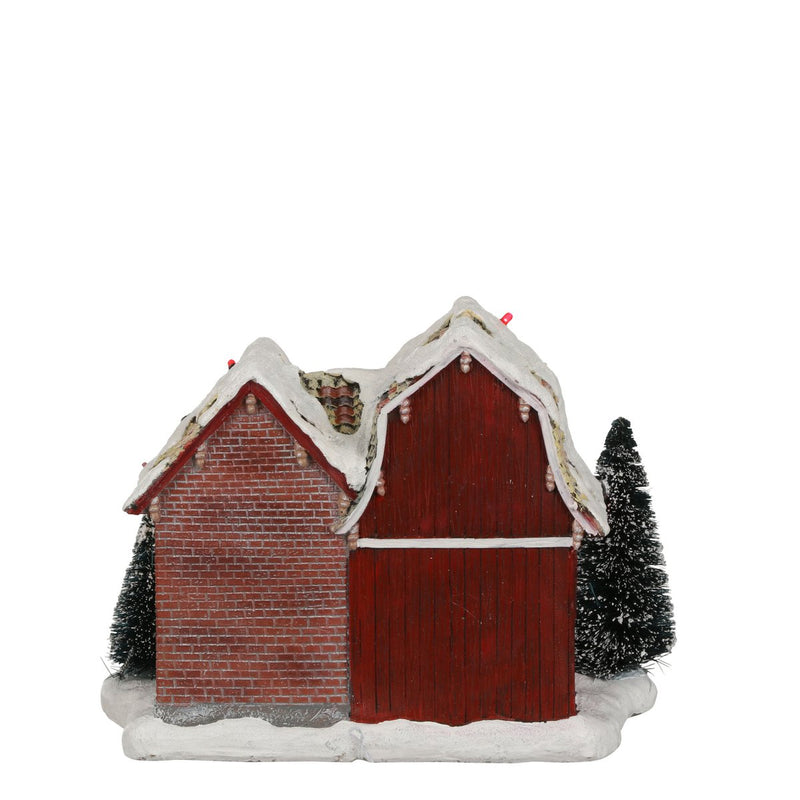 LuVille Kerstdorp Miniatuur Rendieren Dokter
