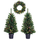 Kunstkerstboom Creston Groen