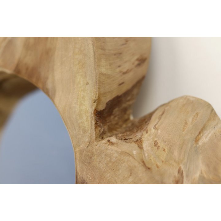 Spiegel Kecik Naturel Teak