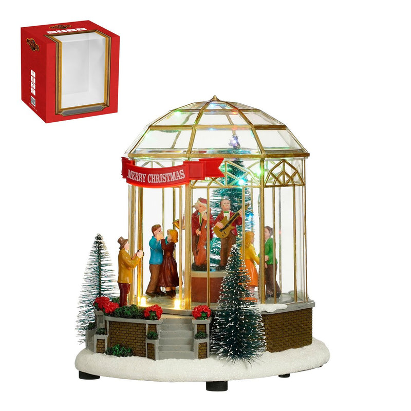 LuVille Kerstdorp Miniatuur Muziekkoepel