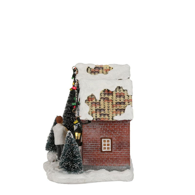 LuVille Kerstdorp Miniatuur Rendieren Dokter