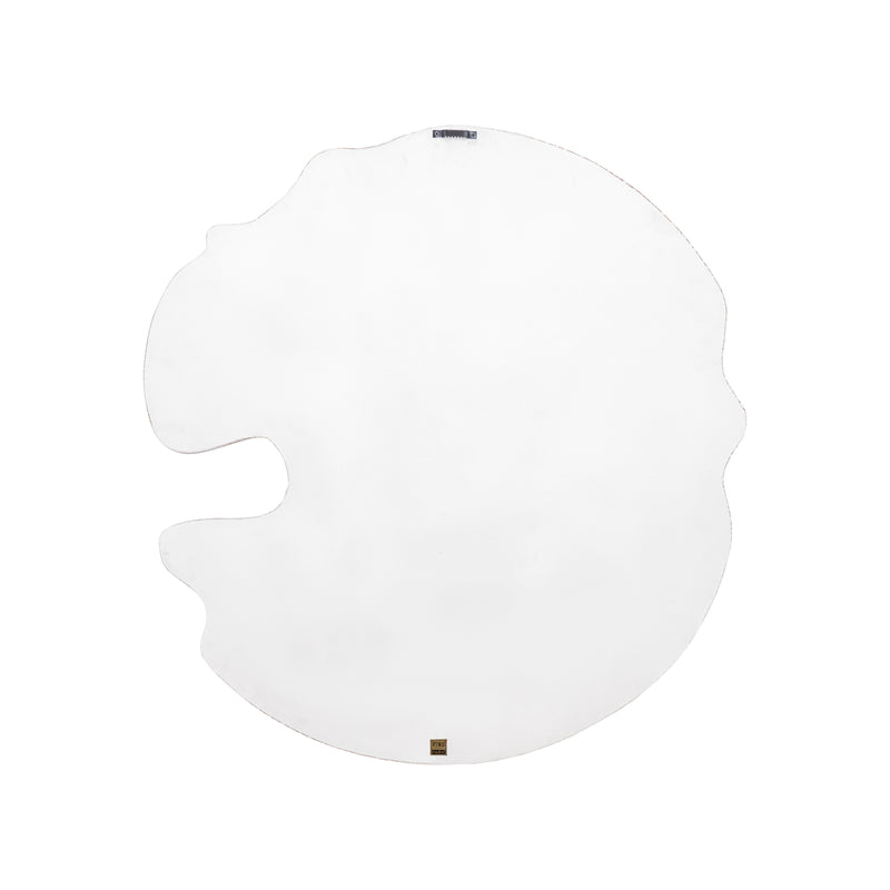 Samraj White MDF Wall Panel Wave Structure