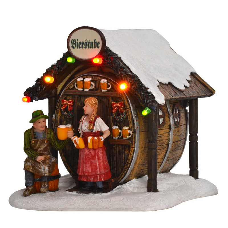 LuVille Kerstdorp Miniatuur Bierstube