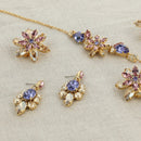 Karin Bloemen Gold Earhangers - Small