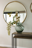 Kae Gold Alu Black Iron Rectangular Sidetable Set 2