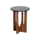 Brunei bijzettafel marmer zwart