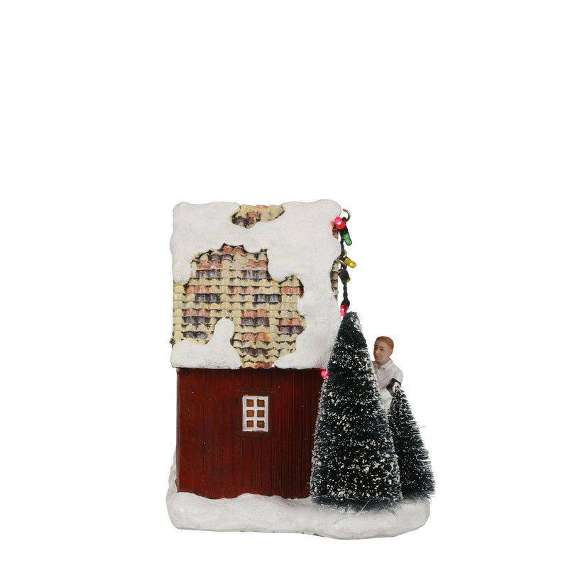 LuVille Kerstdorp Miniatuur Rendieren Dokter