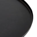 Cars Black Antique Iron Tray Round S