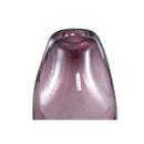Bryce Purple Thick Angular Glass Vase Long