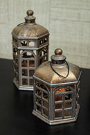 Nalo Bronze Ceramic  Lantern S