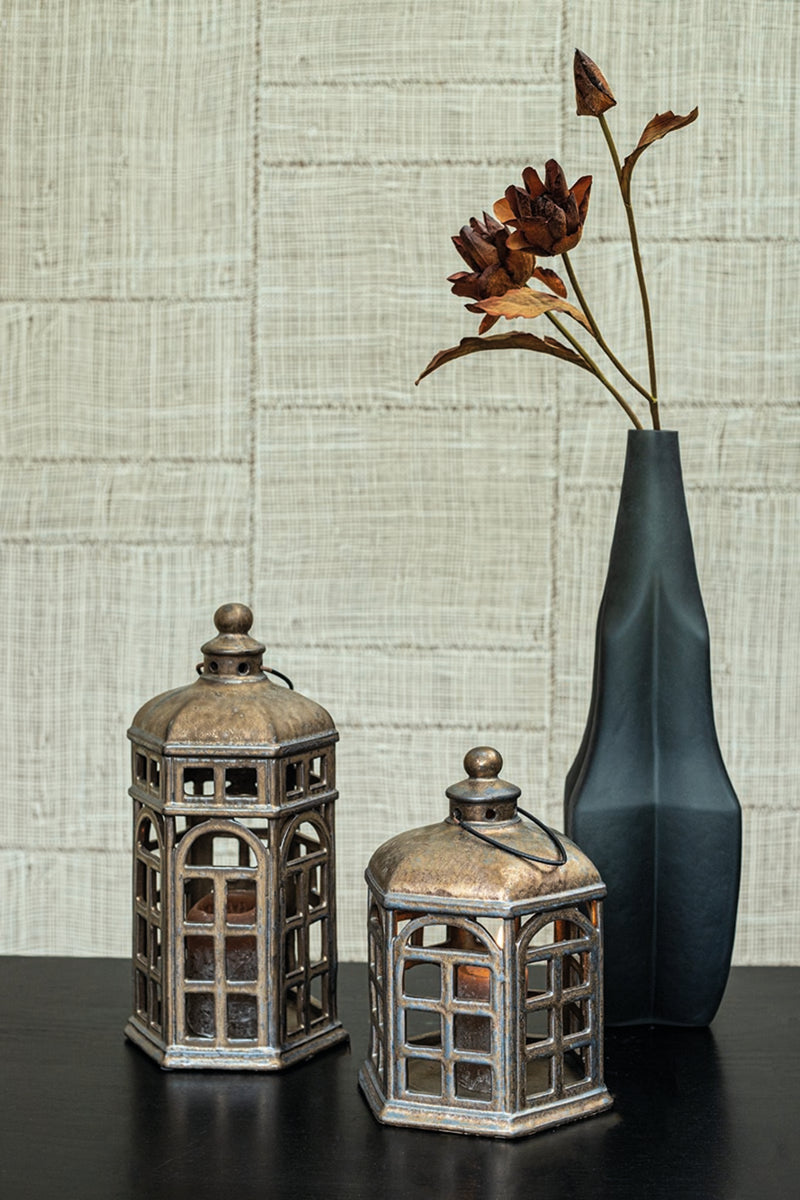 Nalo Bronze Ceramic  Lantern S