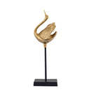 Ornament Joycee Goud  zwaan
