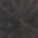 Zapp Black MDF Carved Wallpanel Gold Round