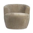 Grasa White Fiore Fabric Fauteuil