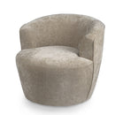 PTMD Grasa Cream Fiore Fabric Fauteuil