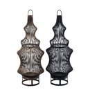 Tobin Brass Iron Round Wired Shaped Lantern