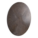 Wiktor Brown Wallpanel Swirl Carved L