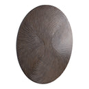 Wiktor Brown Wallpanel Swirl Carved L