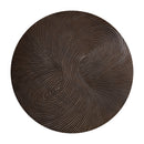 Wiktor Brown Wallpanel Swirl Carved L