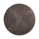 Wiktor Brown Wallpanel Swirl Carved M