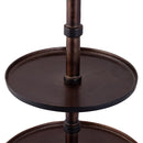 Glinda Copper Alu Etagere Round S