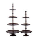 Glinda Copper Alu Etagere Round S