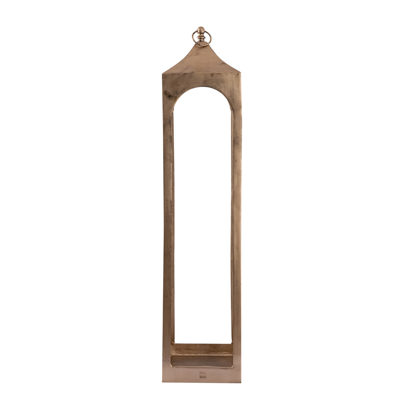 Alden Brass Alu Lanterns Open Set Of 3