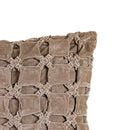 Nasim Cream Cotton Cusion Square Pattern Square L