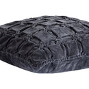 Nasim Dark Grey Cotton Cusion Pattern Square L