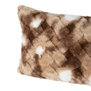 Geraldine Brown Artificial Fur Cushion Rectangle