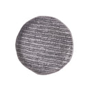 Grail Silver Alu Plate With Stripes Round M