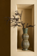 Oswald Blue Ceramic Pot High With Bulbs L