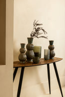 Oswald Blue Ceramic Pot High With Bulbs L