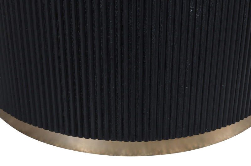 Xelle Black Coffeetable 150 Cm