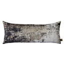 Ceola Green Velvet Rect Cushion Distress Print